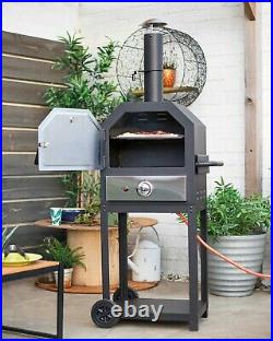 OUTDOOR Gas Pizza Oven Garden Patio Cooker Freestanding Cooking Summer Family