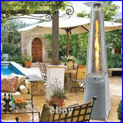 Outdoor Garden Propane Patio Heater Restaurant Gas Fire Pit Pyramid Heat Lamp