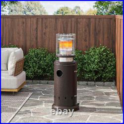 Outdoor Gas Patio Heater 13KW Steel LP Propane Garden FirePit Water Boiling Rack