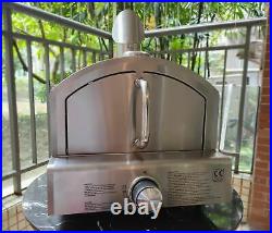 Outdoor Gas Pizza Oven Stainless Steel Portable Kitchen Free Shipping