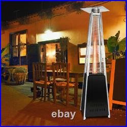 Outdoor Patio Gas Heater Pyramid Propane Heater 13KW Outdoor with Regulator, Hose
