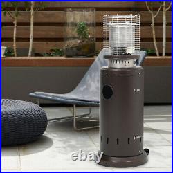 Outdoor Propane Gas Patio Heater BBQ Stove Garden Burner with Wheels Free Standing