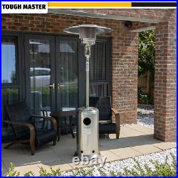 Palm Springs Garden Gas Patio Outdoor Heater Stainless Steel 13KW With Cover