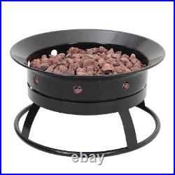 Portable Gas Fire Pit Bowl / Garden Patio Heater / Outdoor Camping Burner Warmer