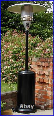 Presale Top Quality Professional Gas Patio Heater Black Finish With Extras