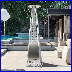 Pyramid Gas Patio Propane Heater 13kW Commercial/Garden Stainless Steel Heater