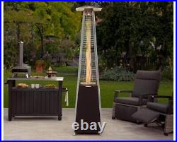 Pyramid Patio Gas Heater 10.5 KW Freestanding Stainless Steel Outdoor