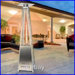 Pyramid Patio Gas Heater Outdoor Warmer 13KW Commercial Heater With Regulator Hose