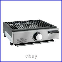 RV Griddle/Grill Combo Outdoor Cooktop 12,000 BTU Flat-Top LP Gas Powered