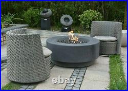 Ross Fire Table (Eco Stone) Elementi UK Natural Gas Fire Pit