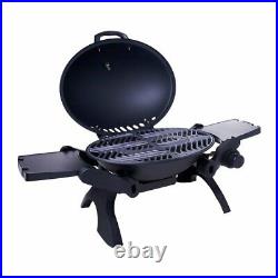 Royal Portable Table Top Gas BBQ With Cast Iron Grill Barbecue Plate