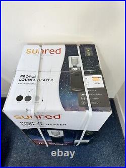 SUNRED Propus Lounge Gas Patio Freestanding Heater Max 10,000W Grey BRAND NEW