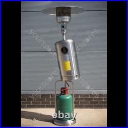 Sealey Dellonda 13kW Stainless Steel Commercial Gas Outdoor Garden Patio Heater