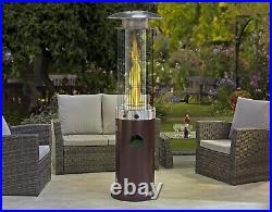 Spiral Flame Gas Patio Heater 40,000 BTU