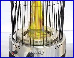 Spiral Flame Gas Patio Heater 40,000 BTU