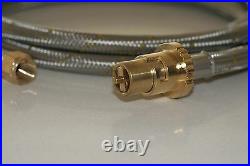 Stainless Steel Weber Q to Caravan gas bayonet hose, 3m replaces PN. HR10010