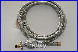 Stainless Steel Weber Q to LPG gas bottle POL hose, 3m Get it FAST