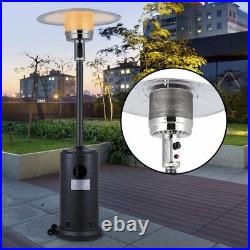 Steel Gas Heater Outdoor Heating Patio Catering Party Warmer with Wheels 13kW