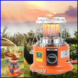 Steel LP Propane Gas Patio Heater Moving Garden Fire for Commercial Outdoor