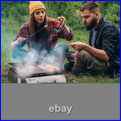 Tabletop Gas Plancha Grill for Camping with Stainless Steel Burner and Griddle