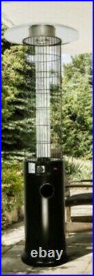 The Chelsea Garden Company Wheeled Gas Outdoor Patio Heater With Cover