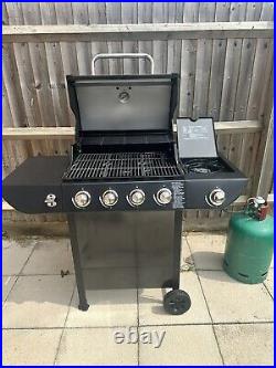 UniFlame Grill 4 Burner Gas BBQ Heating cooking summer garden patio outdoor