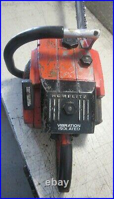 Vintage Collectible Homelite Xl-925 Chainsaw With 28 Bar