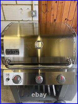 Weber gas bbq used