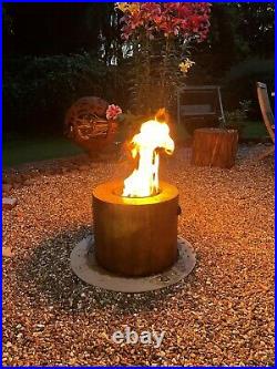 Wood Firepit Garden Heater Smokeless Crop Candle hotter than Gas fire pits